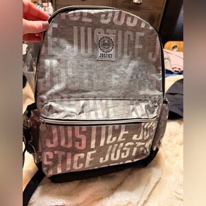 Justice Gray Logo Backpack